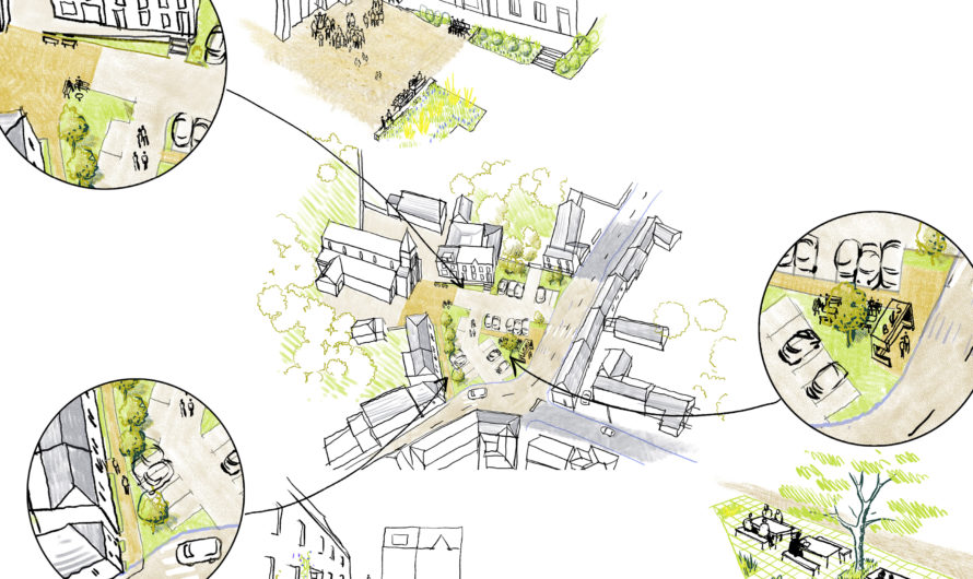 PLACE DE LA MAIRIE DE SAINT-JEAN D&rsquo;ASSÉ (72) – ÉTUDE OPÉRATIONNELLE POUR LA REQUALIFICATION DE LA PLACE DE LA MAIRIE